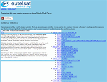 Tablet Screenshot of eutelsatamerica.com